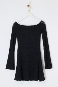 Drop by TrendyolMilla Black Knitting Dress - Image 5