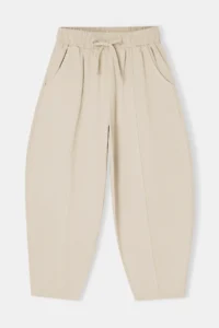 Drop by TrendyolMilla Stone Elastic Waist Shalwar Gabardine Pants