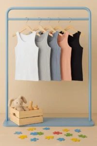Multicolored Knitting Multicolored 5 Sets Tank Top Tank Top