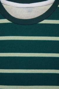 Green-Stone-Khaki Plain Knitting T-Shirt - Image 3
