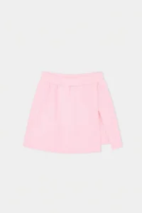 Pink Regular Pattern Crew Neck Girls' Bottom - Top Set - Image 4