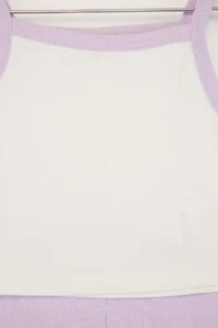 Lilac Plain Knitting Bottom - Top Set - Image 2