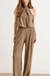 Olalook Women Mink Bottom Top textured Set - Image 5
