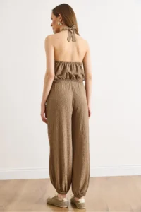 Olalook Women Mink Bottom Top textured Set - Image 6