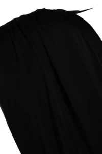 TRENDYOLMİLLA Black V-neck Belted Knitting Jumpsuit - Image 14