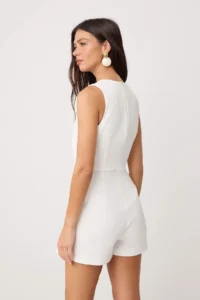 TRENDYOLMİLLA Ecru Pipe Both Jumpsuit - Image 4