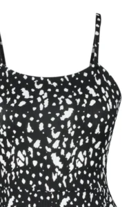 TRENDYOLMİLLA Black Sleeveless with flywheel OF shorts Mini Knitting Jumpsuit - Image 8