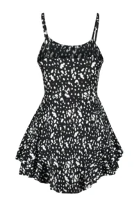 TRENDYOLMİLLA Black Sleeveless with flywheel OF shorts Mini Knitting Jumpsuit - Image 9