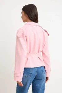 TRENDYOLMİLLA Pink Blazer Jacket - Image 4