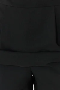 TRENDYOLMİLLA Black Arched Mini Jumpsuit - Image 5