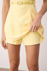 TRENDYOLMİLLA Light Yellow  Wide Leg Jumpsuit - Image 3