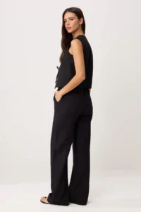 TRENDYOLMİLLA Black Weaving Bottom - Top Set - Image 4