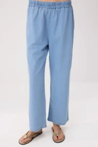 TRENDYOLMİLLA Light Blue Shirt Pants DENIM Bottom - Top Set - Image 3