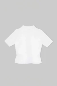 TRENDYOLMİLLA Ecru peplum/Waisted Button Detailed Knitwear Blouse - Image 5