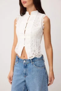 TRENDYOLMİLLA WHITE  Blouse - Image 3