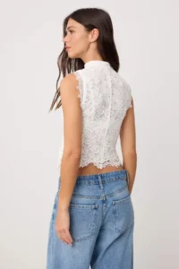TRENDYOLMİLLA WHITE  Blouse - Image 4