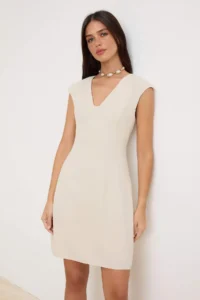 TRENDYOLMİLLA Stone Plain Short / Mini  Weaving Dress - Image 2