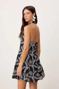 TRENDYOLMİLLA Black Short / Mini Weaving Dress - Image 4