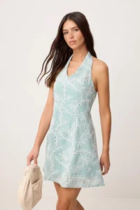 TRENDYOLMİLLA MINT Short / Mini  Weaving Dress