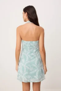 TRENDYOLMİLLA MINT Short / Mini  Weaving Dress - Image 4