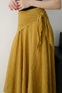 TRENDYOLMİLLA Oil Green  Skirt - Image 4