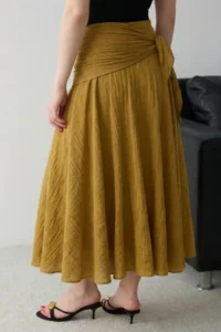 TRENDYOLMİLLA Oil Green  Skirt - Image 5