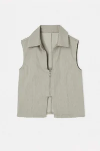 TRENDYOLMİLLA Light Khaki Shirt Collared Slim Fit Shirt - Image 5