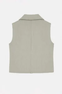 TRENDYOLMİLLA Light Khaki Shirt Collared Slim Fit Shirt - Image 6