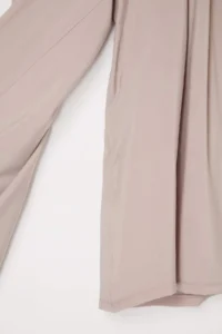 TRENDYOLMİLLA Stone Wide Leg Modal Printed Skirt Look Pants - Image 5