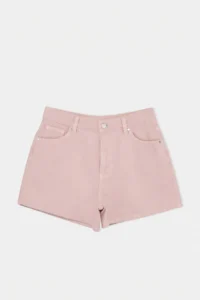 TRENDYOLMİLLA Pink SUPER Mini DENIM Beach Shorts