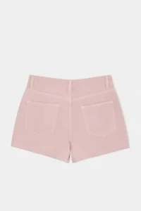 TRENDYOLMİLLA Pink SUPER Mini DENIM Beach Shorts - Image 2