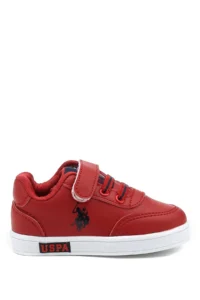 U.S. Polo Assn. Cameron Wt 1pr Red Boys' Sneaker - Image 2