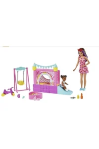 Barbie Baby Sitter Skipper Playhouse Set Hhb67
