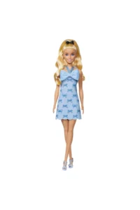 Barbie Charming Party Dolls in Blue Bow Dress FBR37-HYT93 - Image 4