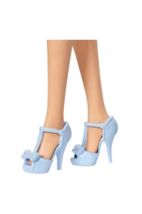 Barbie Charming Party Dolls in Blue Bow Dress FBR37-HYT93 - Image 5
