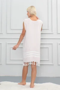 My-o Women's Peshtemal Cotton Beach Dress 100% Cotton, Authentic - Image 2