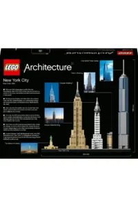 LEGO ® Architecture New York City 21028 - 12+Decorative and Displayable Model Building Set (598 Pieces) - Image 4