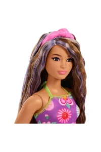 Barbie Charming Party Dolls Floral Dress FBR37-JJN57 - Image 3