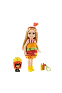 Barbie Costume Chelsea and Her Pet Play Sets Burger Costume Grp69