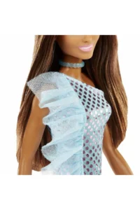 Barbie Shimmery Dolls Blue Shiny Elbiseli Hjr95 - Image 2