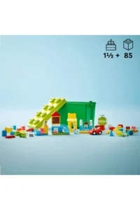 LEGO ® DUPLO Classic Deluxe Brick Box 10914 - 1.5+ Educational Toy Building Set (85 Pieces) - Image 7