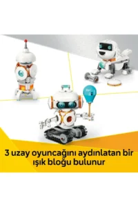 LEGO Creator 3 in 1 Space Robot 31164 Building Set, Rocket and Dog Model 8+ - Image 3