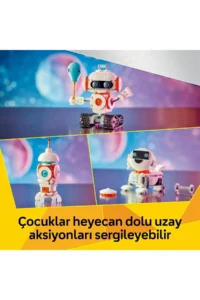 LEGO Creator 3 in 1 Space Robot 31164 Building Set, Rocket and Dog Model 8+ - Image 7
