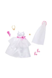 Barbie HWV76 + Ken Fashion - Bridal Accessories (Dolls are not included.)