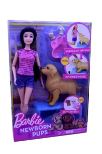 Barbie Dog Giving Birth to Baby and Birth Dog Gift Wallet