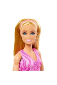 Barbie ® Infinite Motion™ Doll, Blonde, HRH27 wearing removable tank top and tights - Image 2