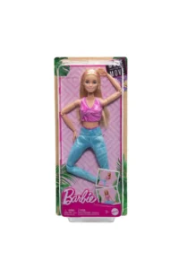 Barbie ® Infinite Motion™ Doll, Blonde, HRH27 wearing removable tank top and tights - Image 3