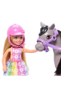 Barbie Chelsea Baby and Pony Figure Set HTK29 - Image 2