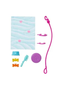 Barbie ® Dolls and Accessories, Puppy figure, dog figure with walker and accessories HTK37 - Image 3