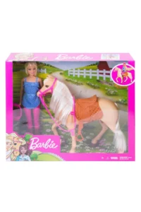 Barbie and Pretty Horse PlaysetBarbie and Pretty Horse Playset with Blonde Doll - Image 5